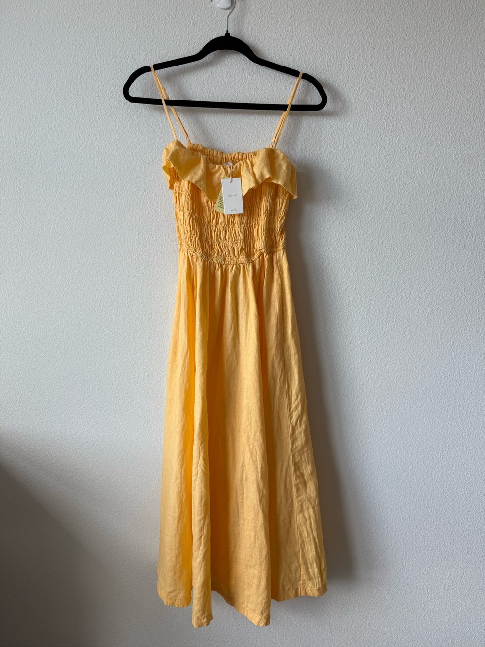 NWT Aritzia Wilfred
Portea Linen Dress - Picture 7 of 14